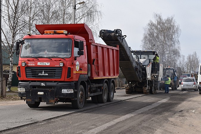 Капитальный ремонт дорог Кинешмы начали с улицы Юрьевецкой фото 6