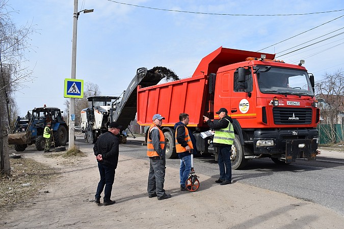 Капитальный ремонт дорог Кинешмы начали с улицы Юрьевецкой фото 2