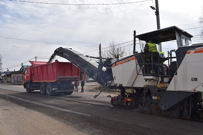 Капитальный ремонт дорог Кинешмы начали с улицы Юрьевецкой фото 4