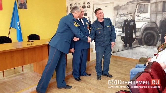 В Кинешме чествовали ветеранов советской пожарной охраны фото 3