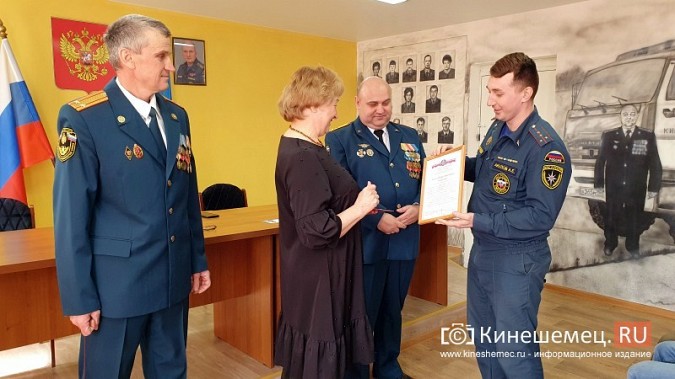 В Кинешме чествовали ветеранов советской пожарной охраны фото 7