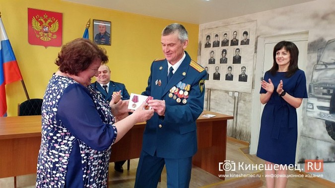 В Кинешме чествовали ветеранов советской пожарной охраны фото 13