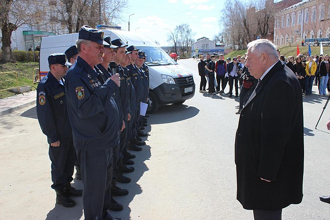 В Кинешме прошли торжества по случаю 20-летия городского поисково-спасательного отряда фото 35