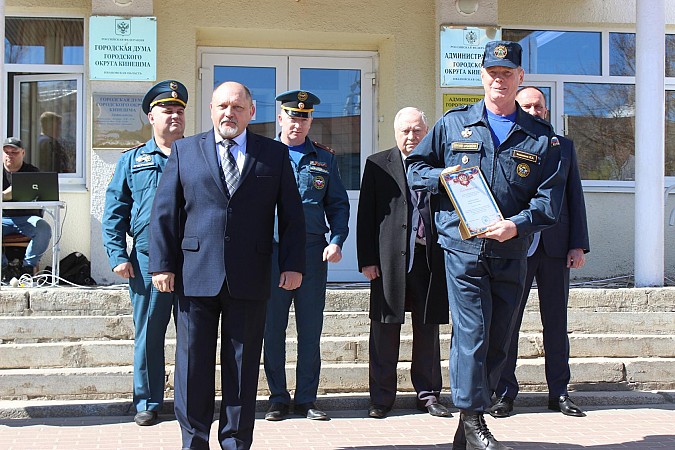 В Кинешме прошли торжества по случаю 20-летия городского поисково-спасательного отряда фото 24