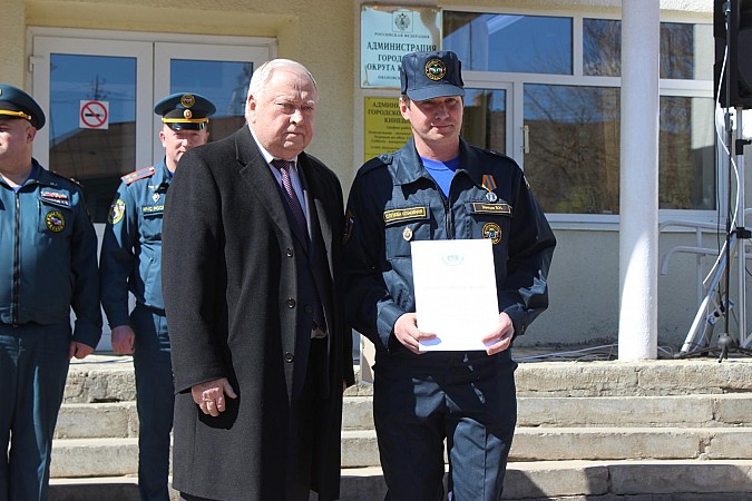 В Кинешме прошли торжества по случаю 20-летия городского поисково-спасательного отряда фото 10