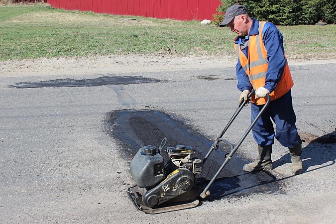В Кинешме приступили к основному этапу ямочного ремонта дорог фото 5