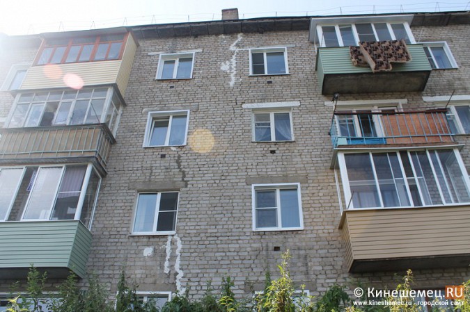 В Кинешме четырёхэтажный дом может рухнуть в Казоху фото 16