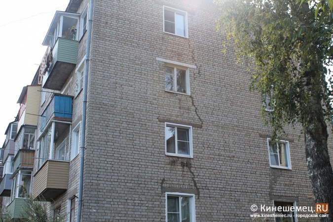 В Кинешме четырёхэтажный дом может рухнуть в Казоху фото 17