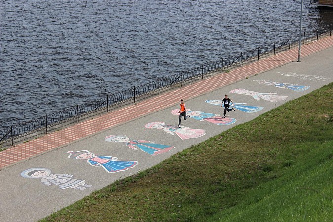 Самые интересные моменты легкоатлетической эстафеты в Кинешме фото 50