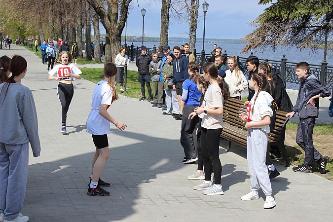 Самые интересные моменты легкоатлетической эстафеты в Кинешме фото 35