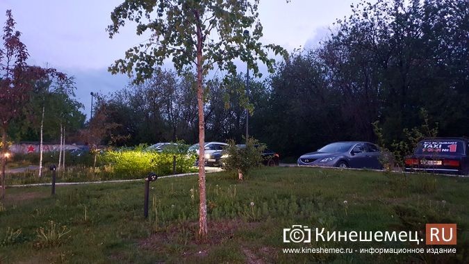 В центральном парке Кинешмы «живым»  остался всего один элемент подсветки входа фото 4