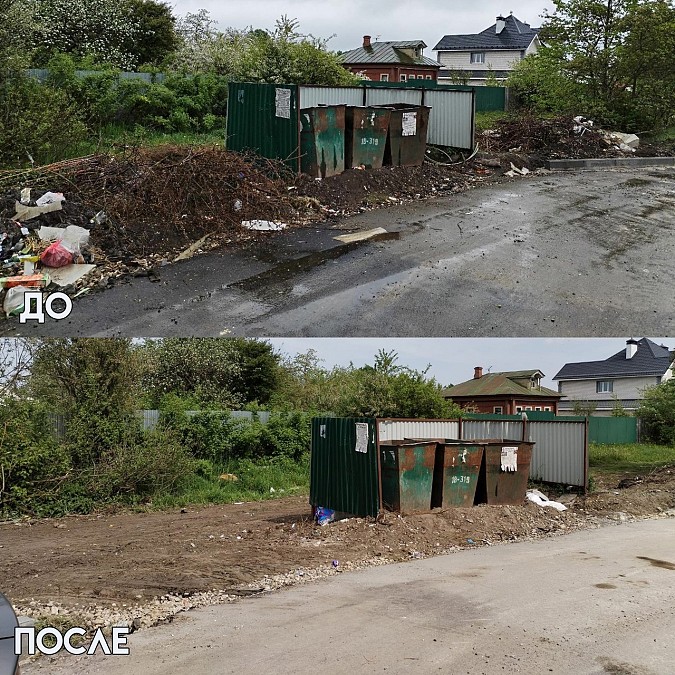 С контейнерных площадок Кинешмы вывезено еще 440 кубометров веток и мусора фото 2