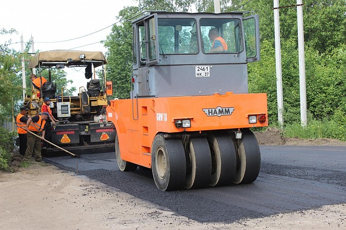 В Кинешме продолжается капитальный ремонт дорог фото 6