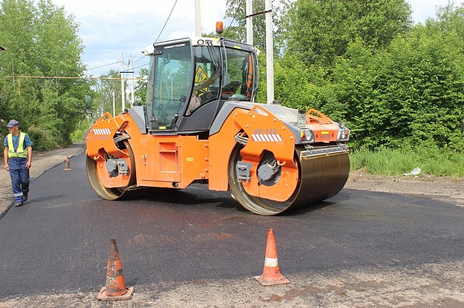 В Кинешме продолжается капитальный ремонт дорог фото 4