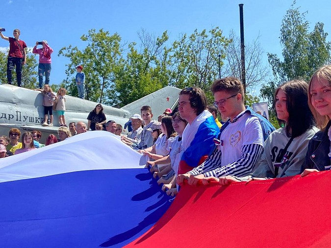 В Кинешме прошли мероприятия в честь Дня России фото 12
