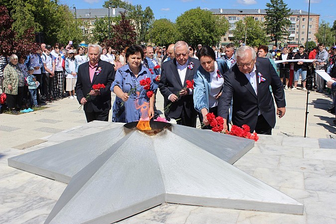 В Кинешме прошли мероприятия в честь Дня России фото 15