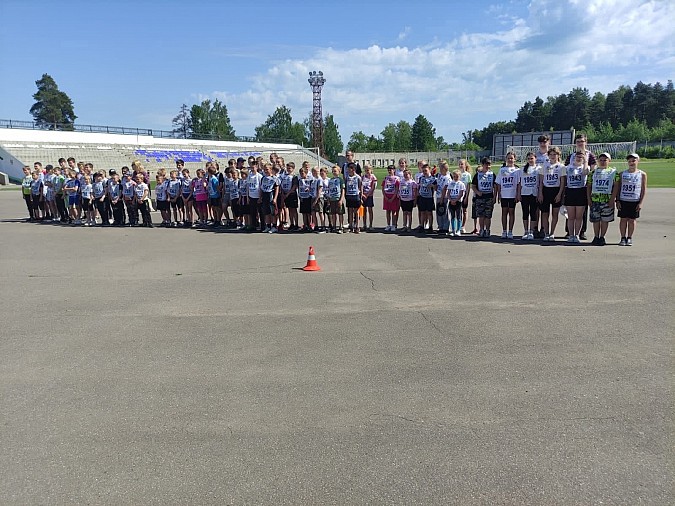 В Кинешме состоялся фестиваль ГТО для ребят из лагерей дневного пребывания спортшкол фото 3