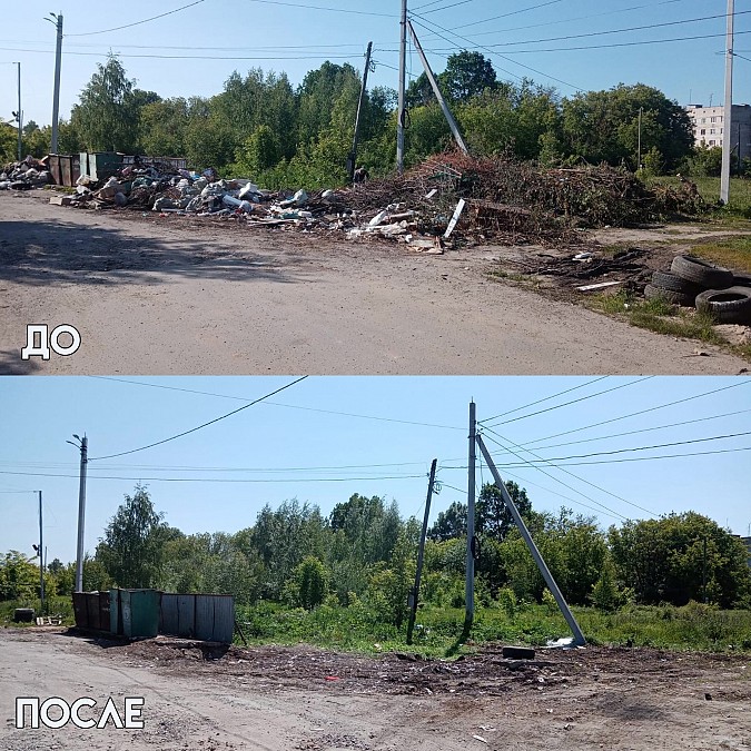 С кинешемских свалок вывезли ещё 930 кубических метров веток и мусора фото 2