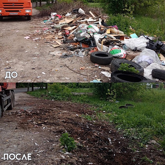 С кинешемских свалок вывезли ещё 930 кубических метров веток и мусора фото 3