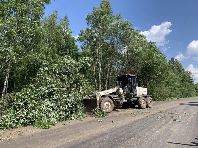 Дорогу Заволжск - Островское восстановили методом холодного ресайклинга фото 2