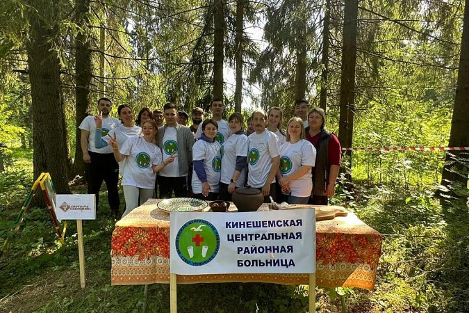 На стадионе в Решме прошел турслёт среди медицинских работников Ивановской области фото 8