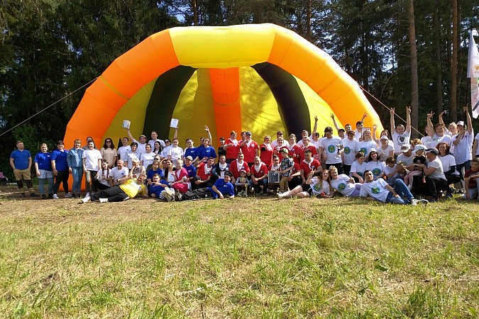 На стадионе в Решме прошел турслёт среди медицинских работников Ивановской области фото 5