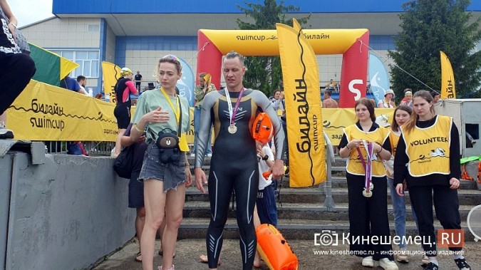 В Кинешме состоялись соревнования по плаванию на открытой воде «Swimcup – Волга» фото 3