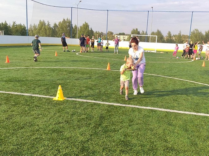 На базе ФОК «Волга» состоялся спортивный праздник фото 8