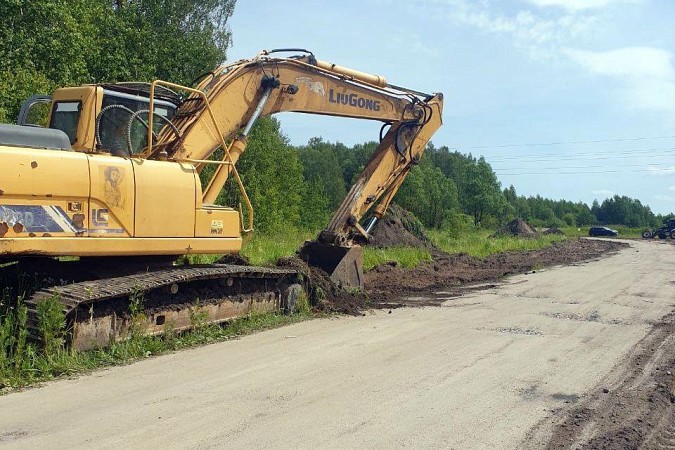 В Кинешемском районе приступили к ремонту участка дороги Велизанец-Тарасиха фото 2
