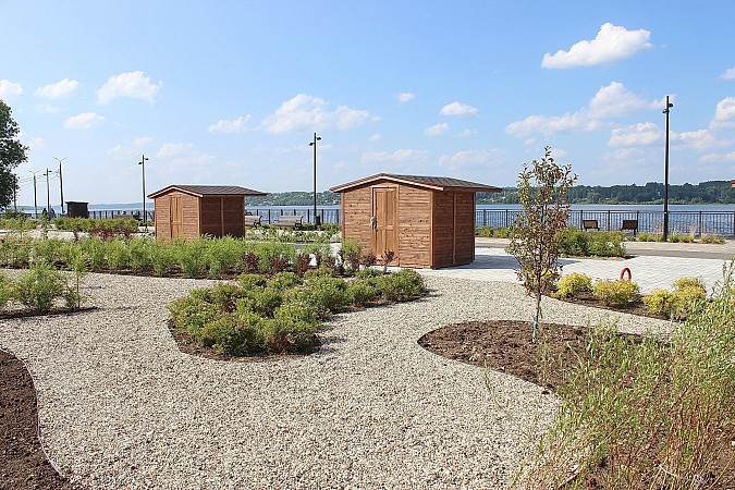 В Кинешме продолжается благоустройство бульвара у ТЦ «Кинешемский» фото 2