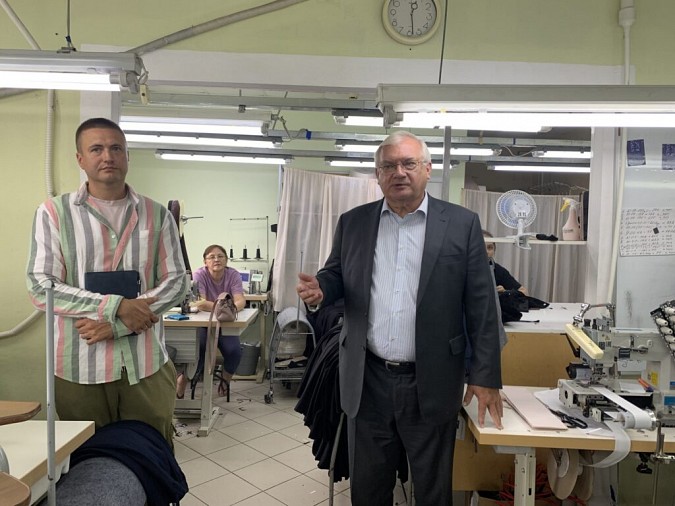 Александр Фомин посетил кинешемские предприятия «ГАЛС» и «Русичи» фото 2