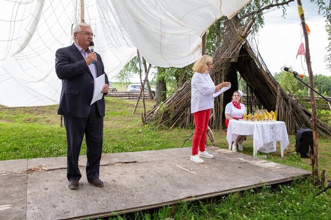 В Вахутках состоялся III турслёт для граждан старшего поколения «Берега открытий – 2023» фото 4