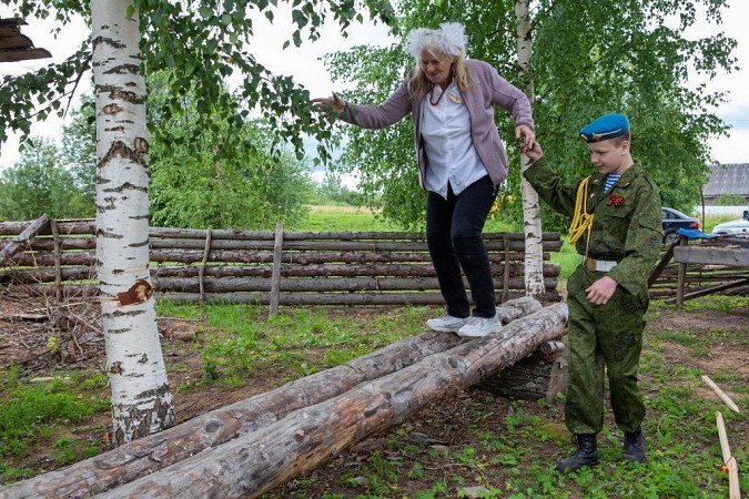 В Вахутках состоялся III турслёт для граждан старшего поколения «Берега открытий – 2023» фото 6