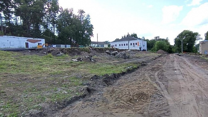 В Наволоках приступили к 80-миллионному благоустройству Базарной площади фото 4