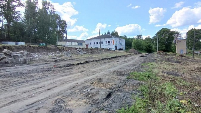 В Наволоках приступили к 80-миллионному благоустройству Базарной площади фото 6