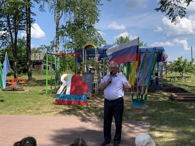 В селе Воскресенском Кинешемского района открыли тренажерный комплекс фото 3