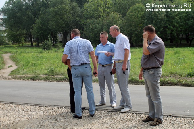 В Кинешме отремонтировали участок дороги фото 3