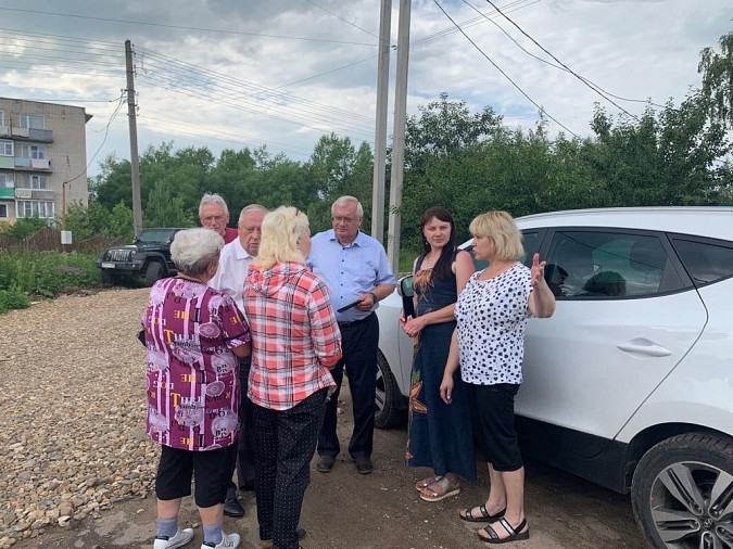 В ТОС «Местечко «Лапшиха» отремонтировали дорогу фото 2