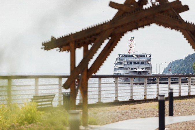 С открытия круизной навигации в Юрьевец причалили уже 12 теплоходов фото 4