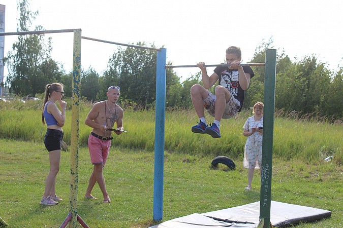 На спортплощадке на ул.Наволокской состоялся II этап Кубка Кинешмы по воркауту фото 8