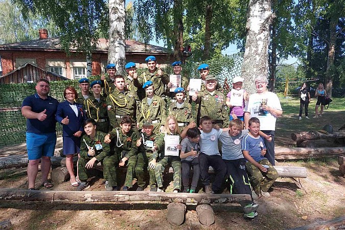 В Кинешемском районе на «Рубеже маршала А.М.Василевского» играли в «Зарницу» фото 6