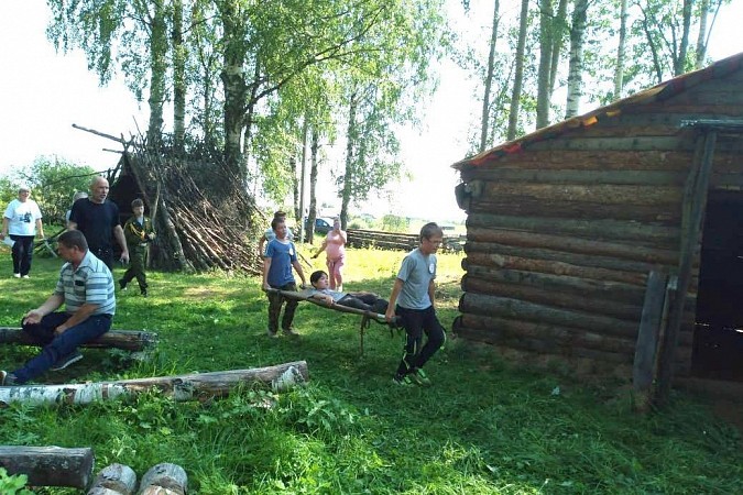 В Кинешемском районе на «Рубеже маршала А.М.Василевского» играли в «Зарницу» фото 7