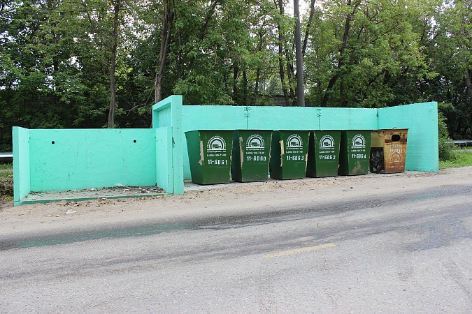 В Кинешме управляющие компании приступили к благоустройству контейнерных площадок фото 4