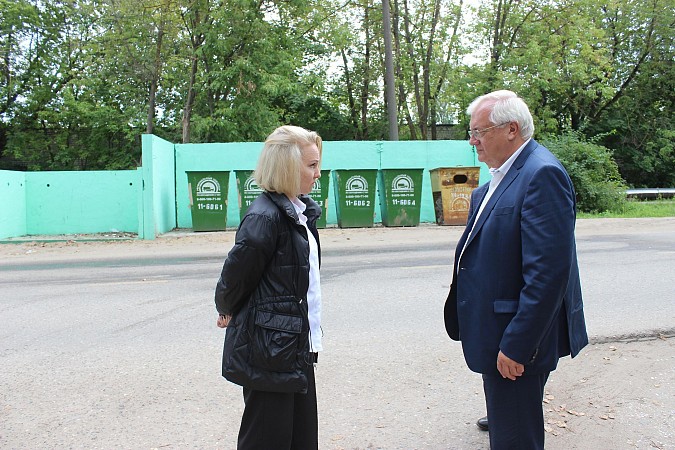 В Кинешме управляющие компании приступили к благоустройству контейнерных площадок фото 5