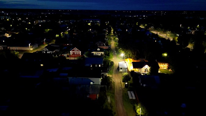Кинешма стала одним из самых освещенных городов центральной России фото 7