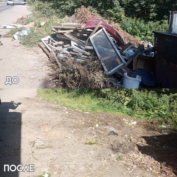 С кинешемских свалок вывезли еще 1100 кубических метров веток и мусора фото 5