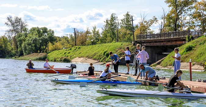 В Кинешме состоялись первые городские соревнования по академической гребле фото 9