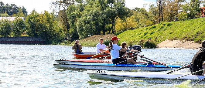 В Кинешме состоялись первые городские соревнования по академической гребле фото 13