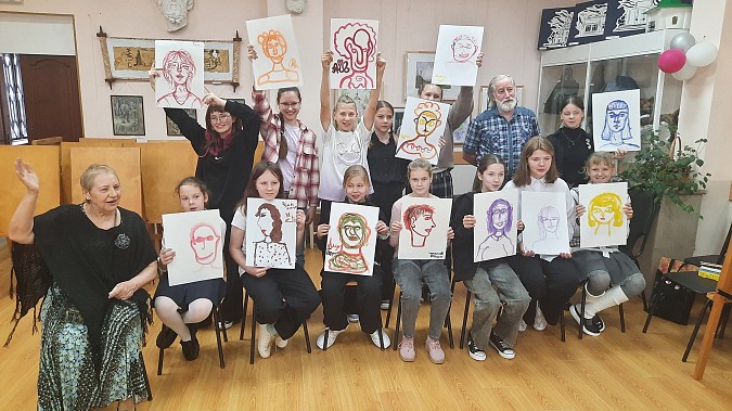 Известный художник и скульптор провел мастер-класс для учащихся кинешемской худшколы фото 4