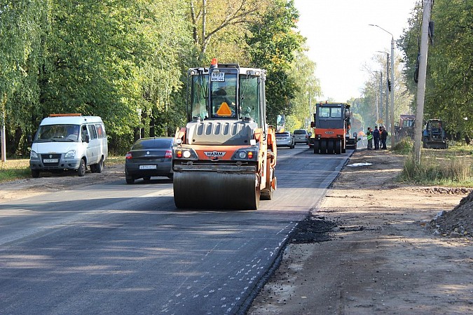 В Кинешме продолжается ремонт дороги по улице Юрьевецкой фото 5